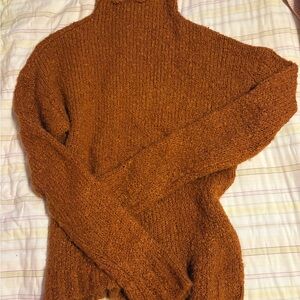 BP Rust Turtleneck Sweater